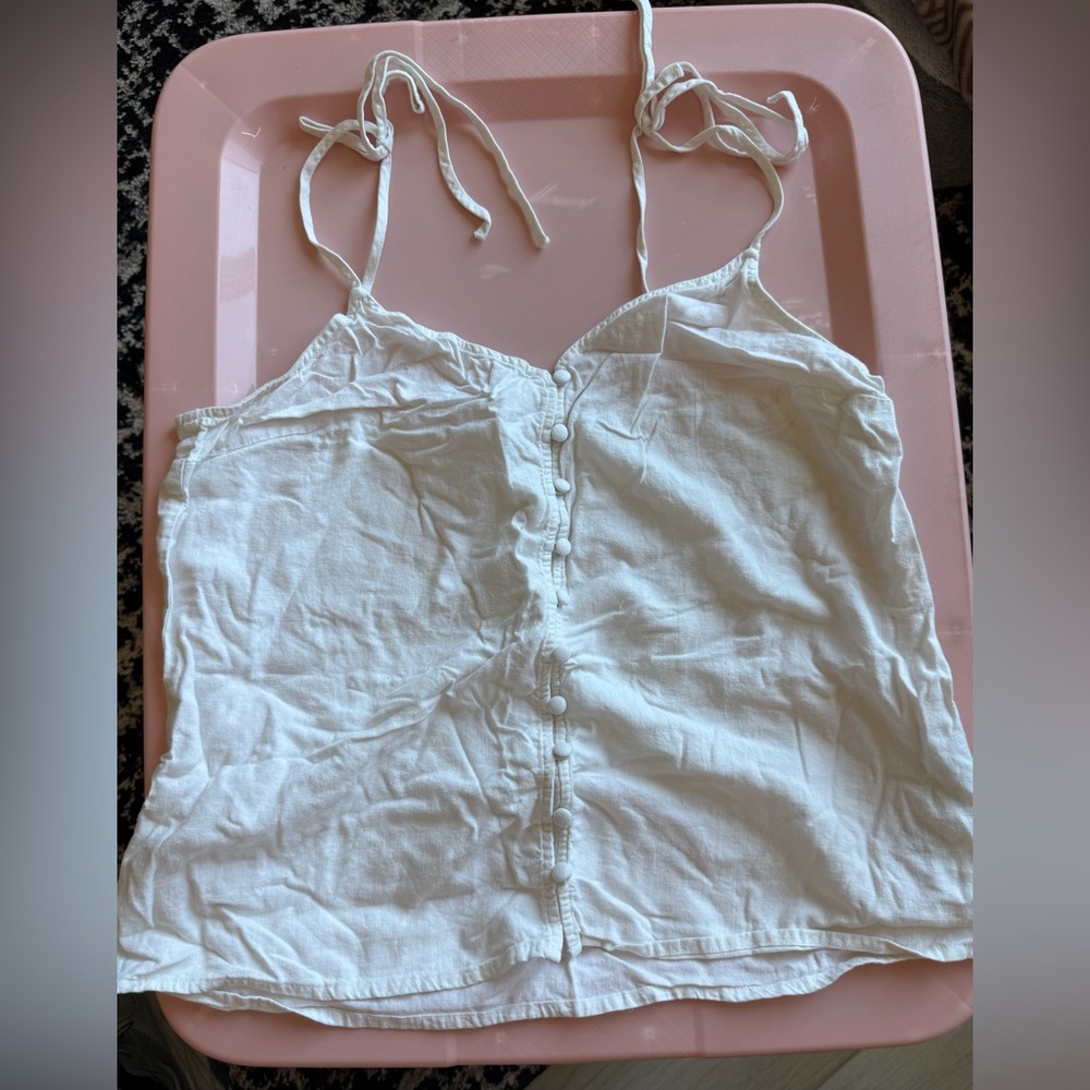 Abercrombie & Fitch Off-White Blouse